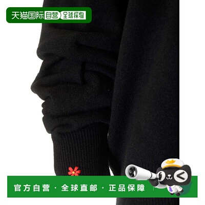 TORY BURCH 女士针织衫 154349002002 AW2024 黑色 Relaxed fit s