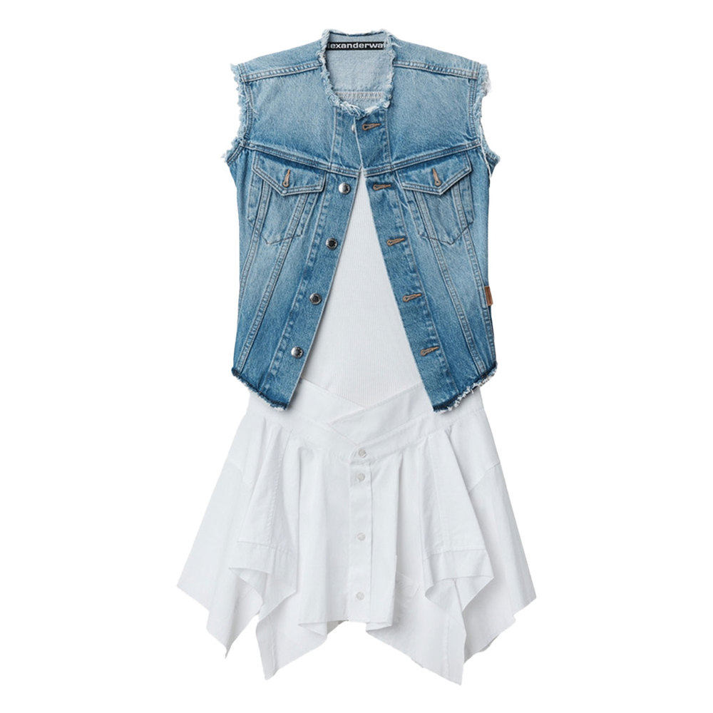 1h可退 香港直邮ALEXANDER WANG 女士连衣裙 4DC2266112400C SS20