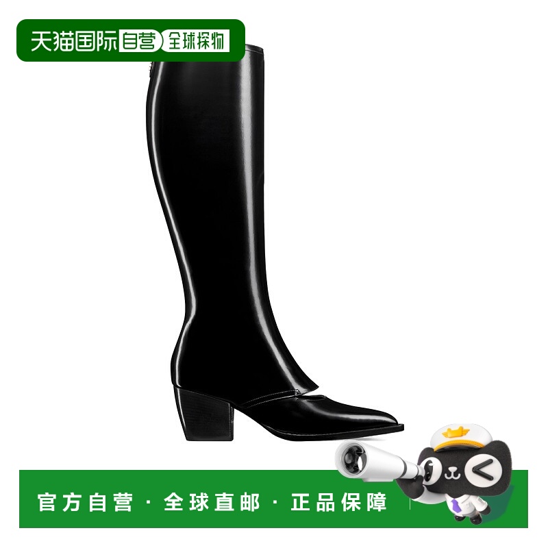 1h可退 DIOR 女士靴子 KCT207ACAS900 AW2025 黑色 Dior Wild 高