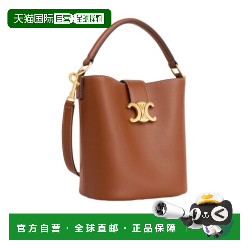 CELINE 女士斜挎包 119173FX904LU AW2025 棕色 徽标手提包单肩包图片