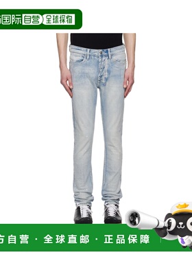 KSUBI 男士牛仔裤 MPS25DJ045DENIM SS2025 灰色 腰带袢牛仔裤