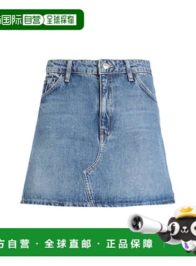 潮奢 Topshop 女士 牛仔半身裙 blue蓝色 舒适时尚