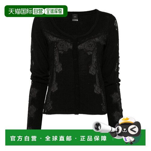 PINKO 女士针织衫 107774A3O1Z99 AW2026 黑色 Bl【付后1h可退】