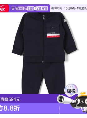 MONCLER 男童套装 8M0001089AM3778 CO 黑色 Knitwear Ensemble