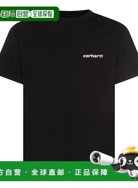 1h可退 潮奢 CARHARTT WIP 男士 ARCHIVE LINES 黑色棉质T恤 I036