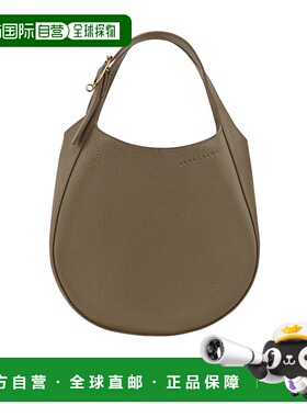 LONGCHAMP 女士手提包 10328021M17 AW2025 绿色 Le Foulonne S