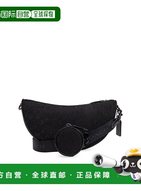 COACH 男士单肩包 CAH950BLK SS2025 黑色蔻驰