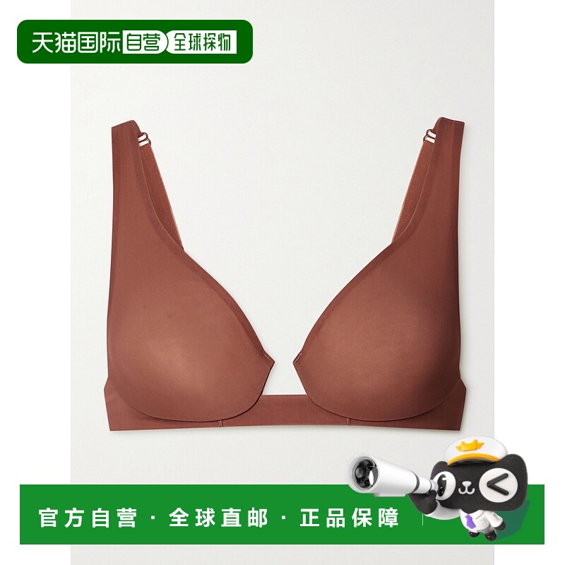 1h可退 潮奢 SKIMS 女士 Naked 深 V 型文胸（颜色：Onyx） SKIMS