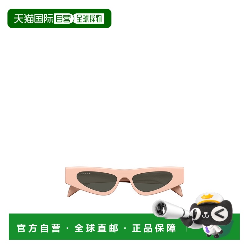1h可退 GUCCI 女士眼镜 GG1779S006 AW2024 花色 猫眼太阳眼镜
