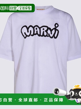 MARNI 男士T恤 HUMU0223WPUSCY53LOW01  AW2025白色男装