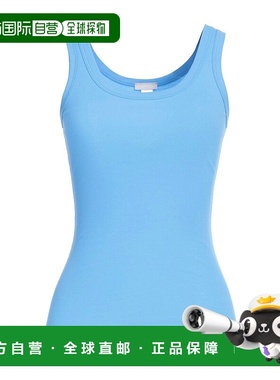 1h可退 潮奢 Hanro 女士 汗衫 blue蓝色 舒适时尚背心