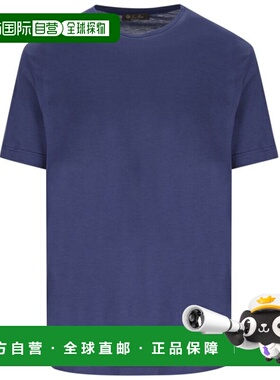 LORO PIANA 男士T恤 CO蓝色 短袖FAF6128W366