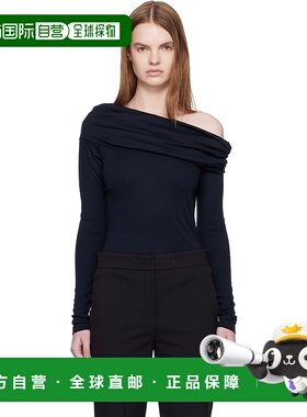 1h可退 潮奢 MaxMara 麦斯玛拉 女士 海军蓝 Mxporafo 上装 26119