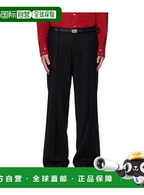 OUR LEGACY 男士休闲裤 M4254BC AW2025 黑色 Borrowed 长裤