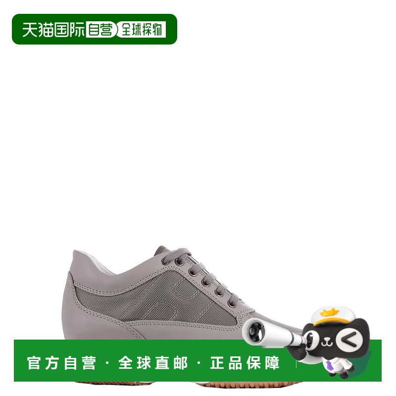1h可退 HOGAN 男士运动鞋 HXM00N00E10U3RC424 SS2025 驼色
