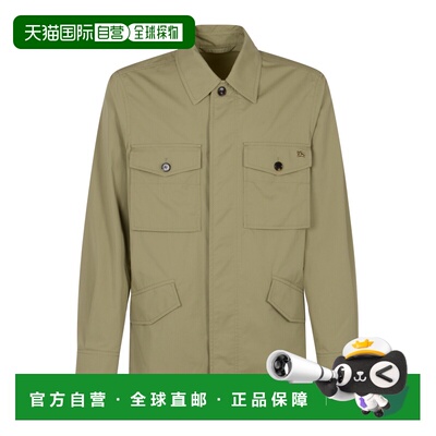 BURBERRY 男士夹克 8120533C5120 SS2026 浅棕色 Sage green cott