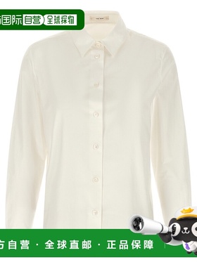 THE ROW 女士衬衫 7520W4280WHT AW2025 白色 'Sadie' shirt