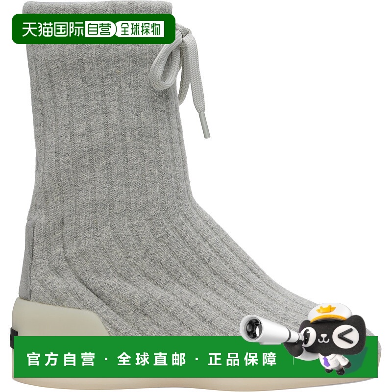 1h可退 潮奢 Fear Of God 男士 灰色 Moc Knit High 高帮运动鞋 F