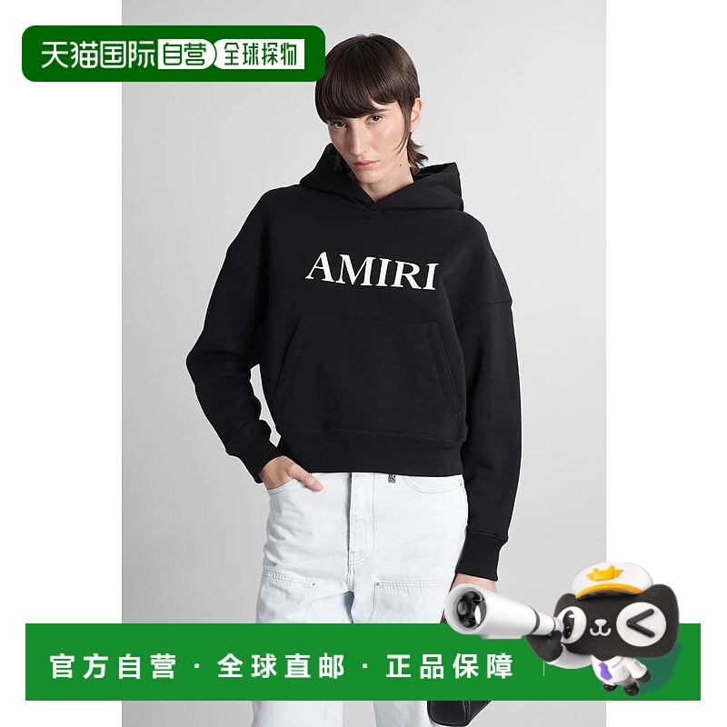 1h可退 AMIRI 女士针织衫 423504AWJYHD1019 AW2025 黑色 Amiri S