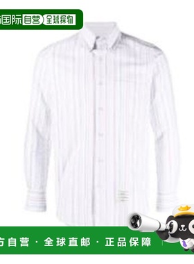 THOM BROWNE 男士衬衫 MWL272AF0272996 SS2025 白色