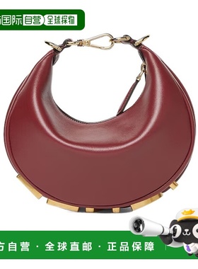 FENDI 女士手提包 8BS081A5DYF1UQF AW2025 红色 FENDIGRAPHY MIN