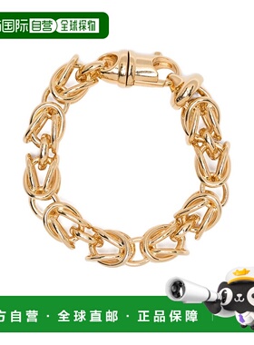 1h可退 潮奢 toteme 女士 Byzantine 镀金手链 254WJQ0121AC0002