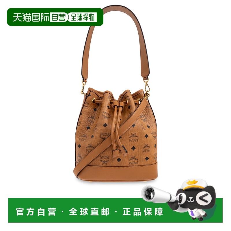 1h可退 MCM 女士单肩包 MWDESDU030CO CO 橙色 Dessau bucket sho