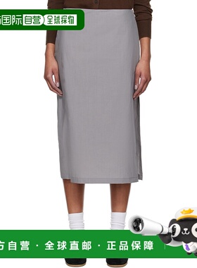 1h可退 潮奢 Rier 女士 灰色 Popeline 半身裙 SKT17PPX包臀裙