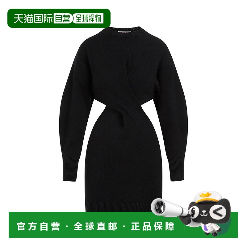 1h可退 ALEXANDER MCQUEEN 女士连衣裙 758585Q1A6W1000BLACK