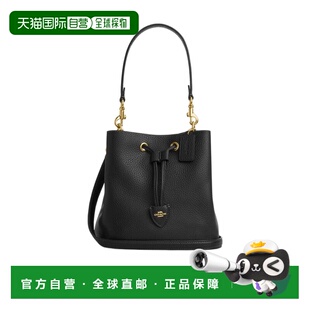COACH 女士手提包 CBH06IMBLK SS2025 黑色 Rowan 水桶包