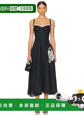 1h可退 潮奢 Alejandra Alonso Rojas 女士 紧身胸衣长款连衣裙 D