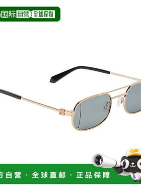 OFF-WHITE 女士眼镜 LYNN17606 SS2025 金色 Off-White Sunglasse
