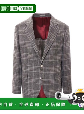 BRUNELLO CUCINELLI 男士西服西装外套 MY4377BTDC006GRAY