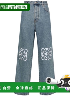 LOEWE 男士牛仔裤 H526Y11W595475 AW2023 蓝色 Loewe Anagram Gy