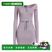 潮奢 purple紫色 versace 女士 1h可退 连衣裙 范思哲 短款 舒适时