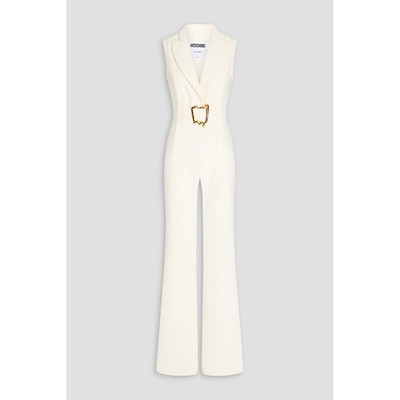 香港直邮潮奢 Moschino 莫斯奇诺 女士 精饰褶皱弹力绉连衣裤 A04