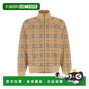 BURBERRY 男士T恤 8110567B9368 AW2025 花色 Embroidered polyes
