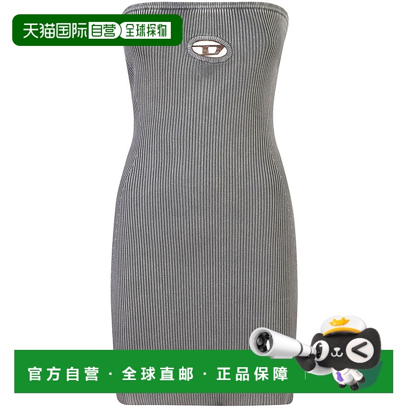 1h可退 DIESEL 女士连衣裙 A162820DBDI9DT AW2024 灰色