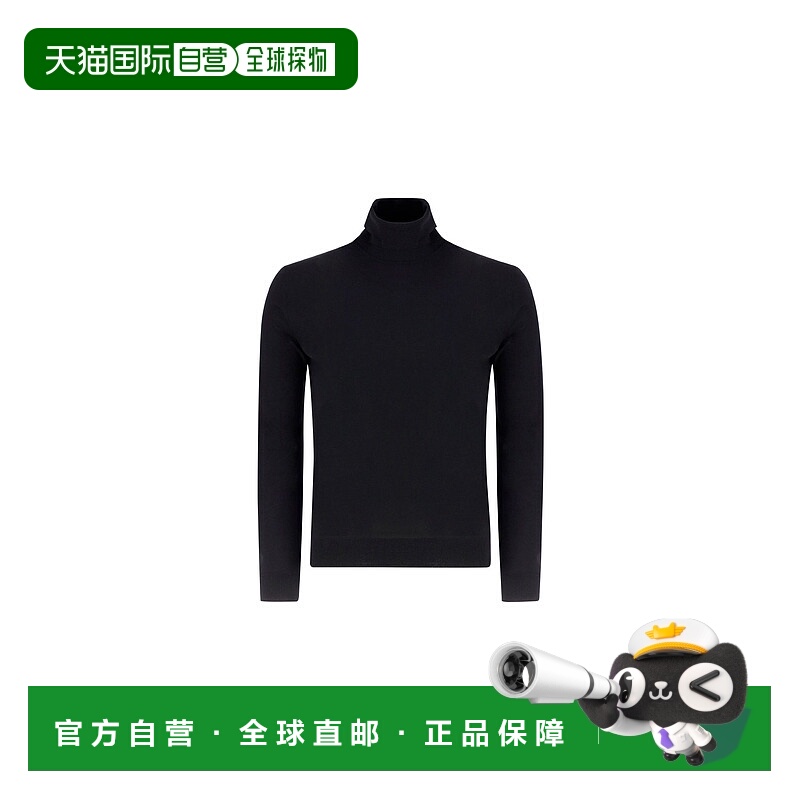 1h可退 PRADA 男士针织毛衣 UMR185C5WF0002 AW2024 黑色 MAGLIA