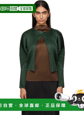 1h可退 潮奢 Pleats Please Issey Miyake 女士 绿色 Monthly Col