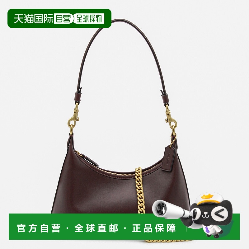1h可退 COACH 女士单肩包 CW640B4YDS AW2025 黑色
