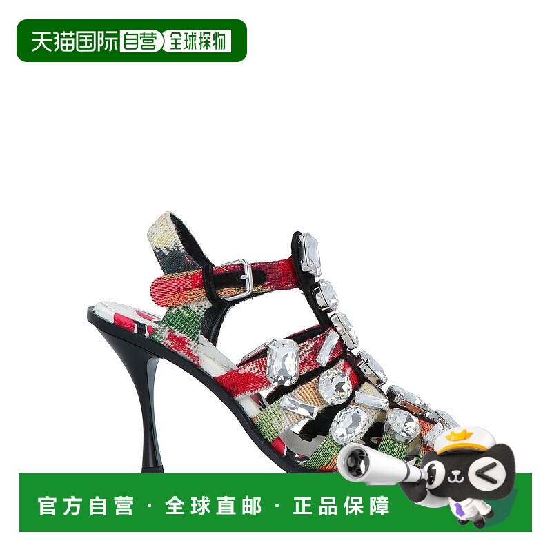 1h可退 潮奢 Dsquared2 二次方 女士 凉鞋 red红色 舒适时尚