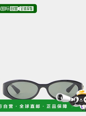 GUCCI 女士眼镜 GG1660S AW2024 黑色 Gucci Gg1660S Sunglasses
