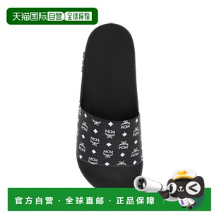 MCM 女士凉鞋 MESCAMM11BK CO 黑色 Black rubber slippers拖鞋