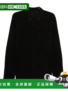 RICK OWENS 男士衬衫  AW2025 RU02E1292MLC909长袖黑色
