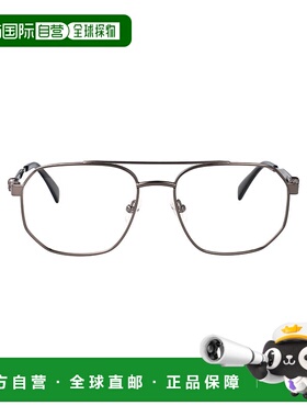 1h可退 潮奢 mcqueen 亚历山大 麦昆 男士 飞行员平光镜 AM0459O