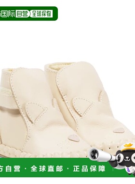 1h可退 潮奢 Donsje 婴儿 Kapi 皮质短靴童鞋 white白色 舒适时尚