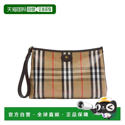 BURBERRY 男士手拿包 81207211 AW2025 花色 Highlands 手拿包