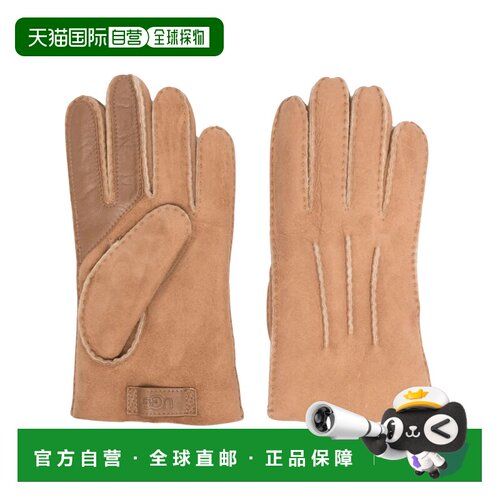 UGG 男士手套 18712CHE AW2026 棕色 SHEEPSKIN T【付后1h可退】