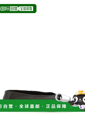 THE ROW 女士芭蕾乐福鞋 F1638N66SH02LQB AW2025 黑色单鞋一脚蹬